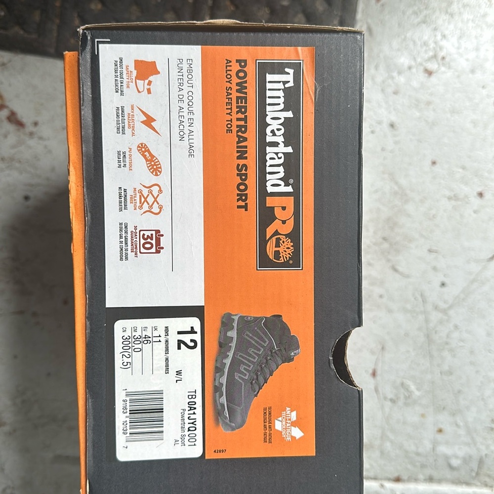 Brand New Timberland Boots in Black Powertrain Sport